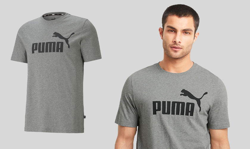 PUMA Essential Logo T-Shirt Herren