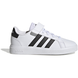 adidas Grand Court Elastic Lace and Top Strap Sneaker mit...
