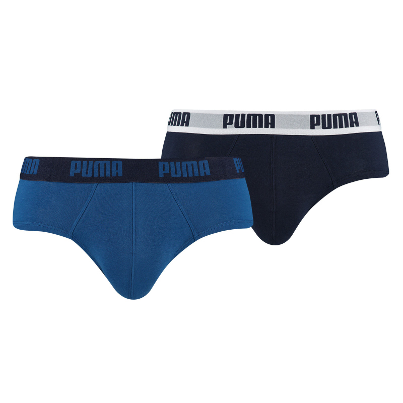 2er Pack PUMA Basic Brief Unterhose true blue S