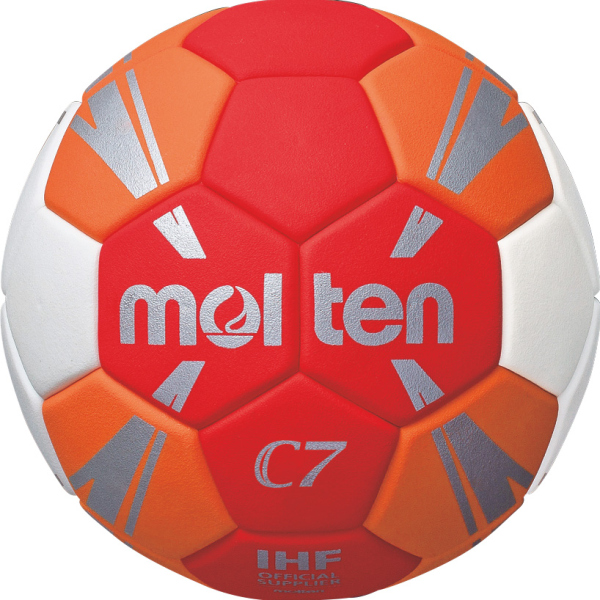 molten Handball Wettspielball rot/orange Gr. 2
