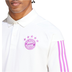 adidas FC Bayern München Tiro 23 Poloshirt Herren 001A - white S