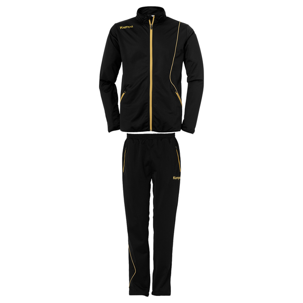 Kempa CURVE CLASSIC Trainingsanzug Damen schwarz/gold S