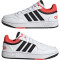 adidas Hoops 3.0 Sneaker Kinder 01F7 - ftwwht/cblack/brired 37 1/3