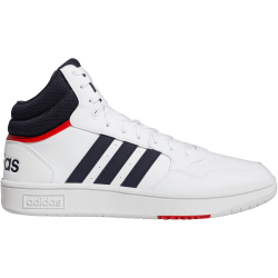 adidas Hoops 3.0 Mid Classic Vintage Sneaker 01F7 - ftwwht/legink/vivred 42 2/3