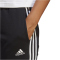 adidas Essentials Cuffed French Terry Jogginghose Damen 000 - black/white L