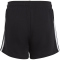 adidas Essentials 3-Streifen Shorts Kinder 000 - black/white 164