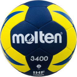 molten Handball H3X3400-NB Gr.3 gelb/blau