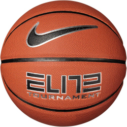 NIKE Elite Tournament 8P Basketball 855 - amber/black/metallic silver/black 7