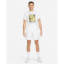NIKECourt Tennis T-Shirt Herren 100 - white XXL