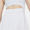 NIKE Dri-FIT Advantage Tenniskleid Damen 100 - white/black S