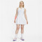 NIKE Dri-FIT Advantage Tenniskleid Damen 100 - white/black S
