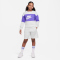 NIKE Sportswear French Terry Trainingsanzug Kinder 025 - photon dust/htr/action grape/white XL (158-170 cm)