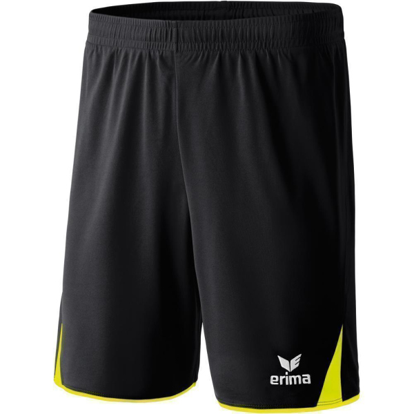 erima Classic 5-Cubes Shorts Kinder black/neon yellow 164