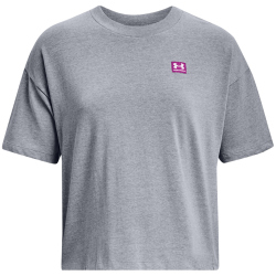 UNDER ARMOUR Logo LC Oversized HeavyWeight T-Shirt Damen