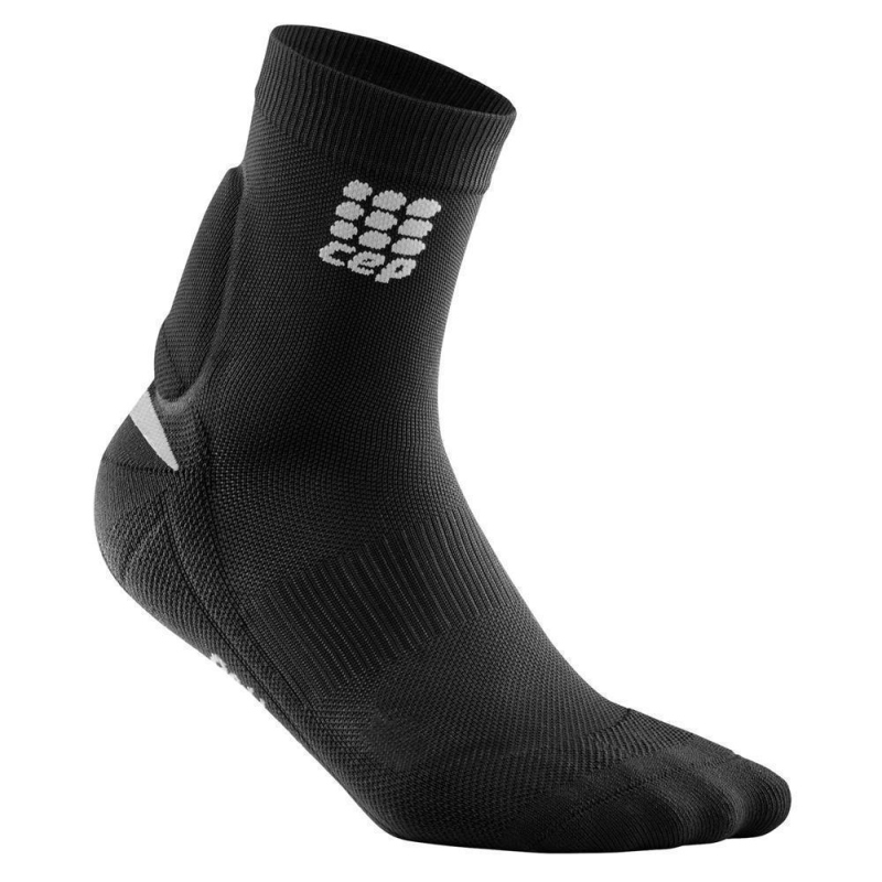 CEP Ortho Achilles Support Short Socks Women Black II