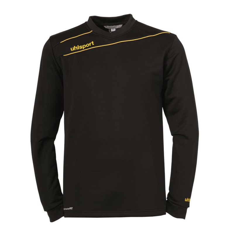 uhlsport Stream 3.0 Training Top Sweatshirt schwarz/gelb XXS (128)