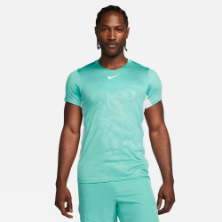 NIKECourt Dri-FIT Advantage Printed Tennisshirt Herren