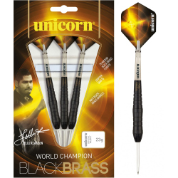 Unicorn Black Brass Jelle Klaasen Steel Darts