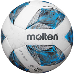 10er Ballpaket molten Spiel Fußball F5A3555-K weiß/blau/silber 5