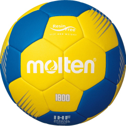 10er Ballpaket molten Handball H00F1800-YB Gr.00 gelb/blau