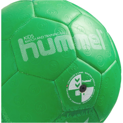10er Ballpaket hummel Kinder Handball 6132 - green/white 1
