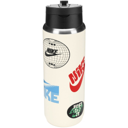NIKE SS Recharge Straw Trinkflasche 709ml 120 - coconut...