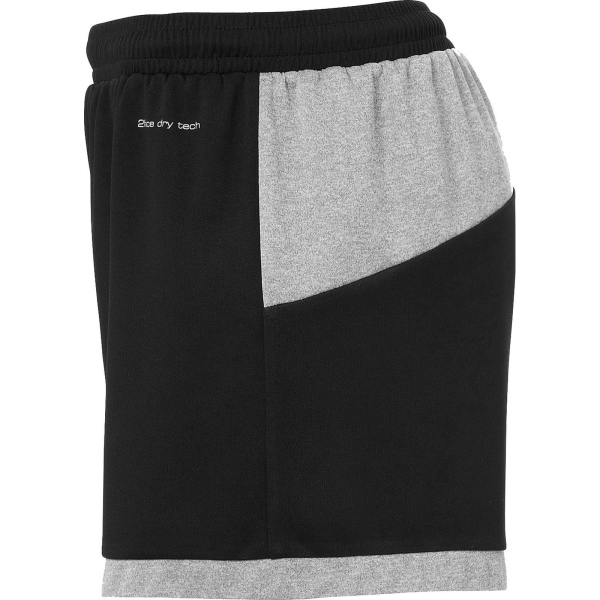 Kempa Core 2.0 Shorts Damen schwarz/dark grau melange M