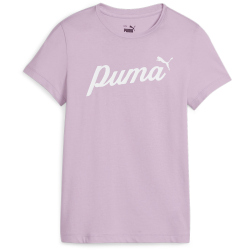 PUMA Essentials+ Script T-Shirt Mädchen