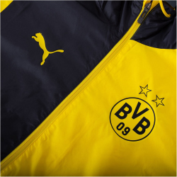 PUMA BVB Borussia Dortmund Aufwärmjacke Herren 01 - cyber yellow/puma black XL