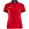 CRAFT Pro Control Poloshirt Damen 430390 - bright red/navy M