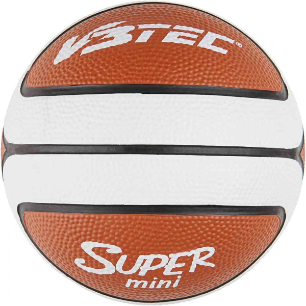 V3TEC Super 14 Mini-Basketball braun-weiss 1