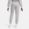 NIKE Sportswear Phoenix Mid-Rise Fleece Jogginghose Damen 063 - dk grey heather/sail S