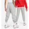 NIKE Sportswear Club Fleece Jogginghose Kinder 063 - dk grey heather/base grey/white L (147-158 cm)