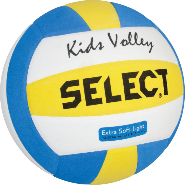 SELECT Kids Volleyball weiß blau gelb 4