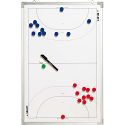 Select Taktiktafel Aluminium Handball weiß 90 x 60 cm