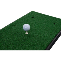 Pure2Improve Golf Single Turf Abschlagmatte inkl. Tee (33...