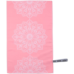 Pure2Improve Yoga Handtuch pink