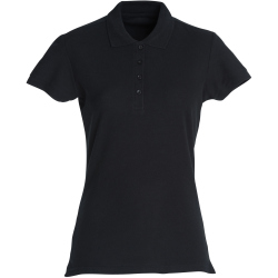 CLIQUE Basic Poloshirt Damen 99 - schwarz L
