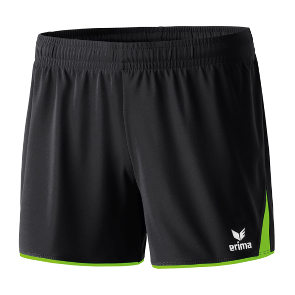 erima 5-Cubes Shorts ohne Innenslip black/green gecko 42