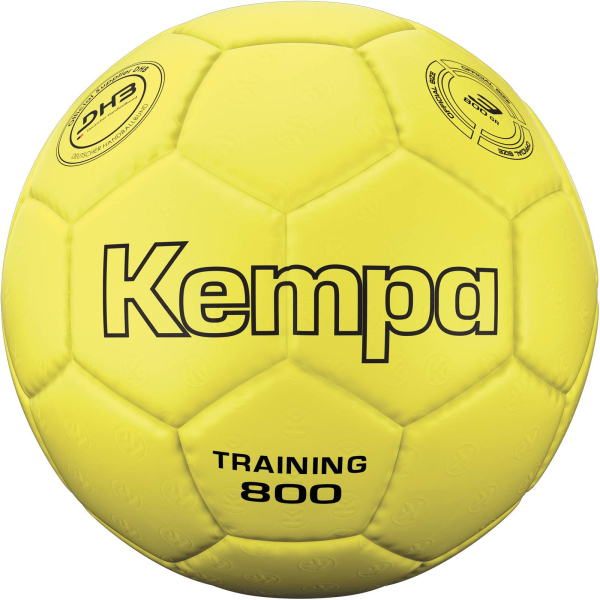 Kempa Training 800g Gewichtshandball gelb 3