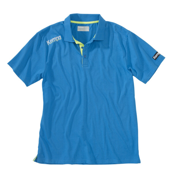 Kempa Core Polo Shirt blau XS (152)