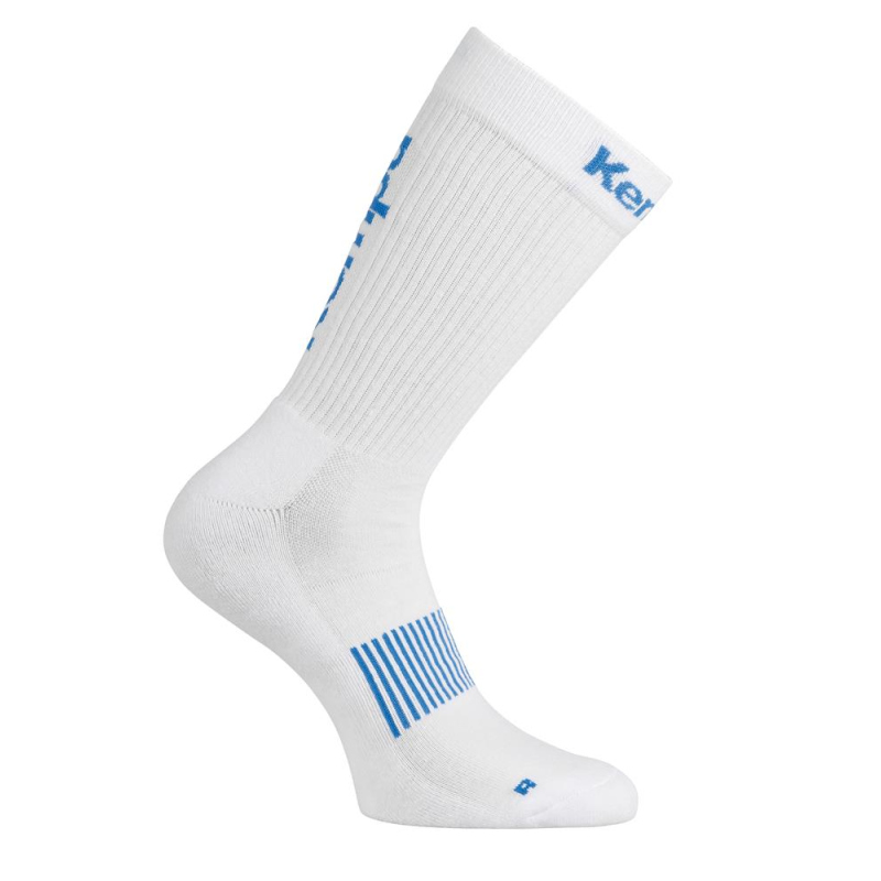 Kempa Logo Classic Socken weiß/blau 31-35