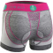 For.Bicy Downtown Boxershorts Damen Light Grey Melange/Raspberry XS