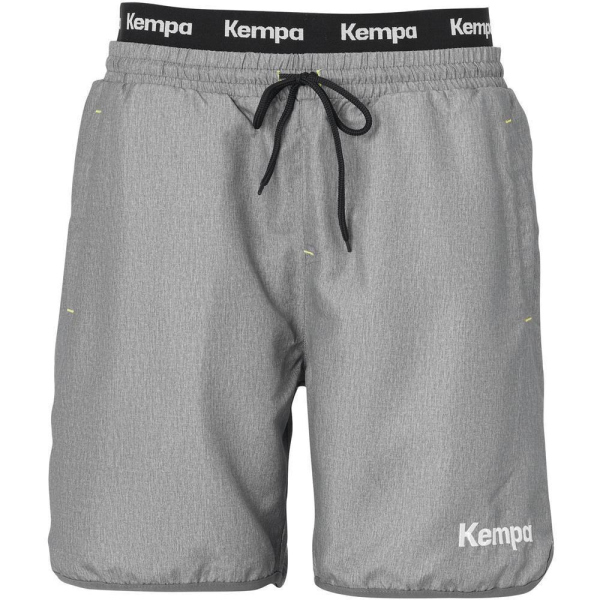 Kempa Core 2.0 Board Shorts Badeshorts mit Bündchen Herren dark grau melange L