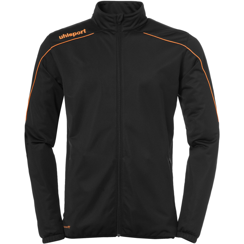 uhlsport Stream 22 Classic Trainingsjacke schwarz/fluo orange 3XL