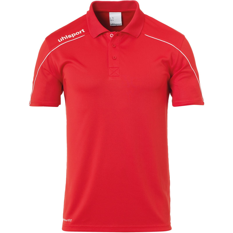 uhlsport Stream 22 Poloshirt rot/weiß 4XL