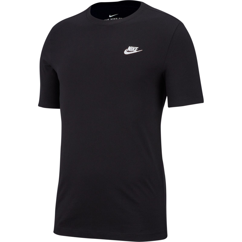 NIKE Sportswear Freizeit T-Shirt Herren schwarz/weiß XXL