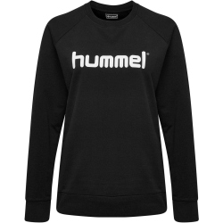 hummel GO Baumwoll Logo Sweatshirt Damen