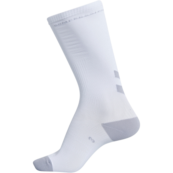 hummel Elite Socke Compression white/alloy 3 (39-44 cm)