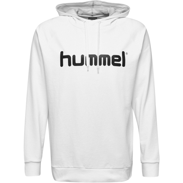 hummel GO Baumwoll Logo Hoodie Herren white L